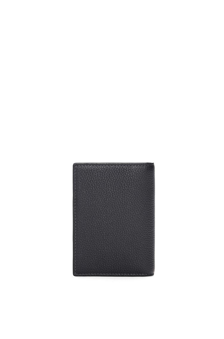 Bifold cardholder in soft grained calfskin