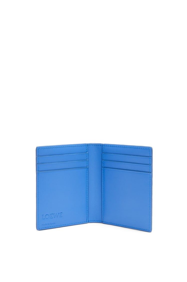 Bifold cardholder in soft grained calfskin