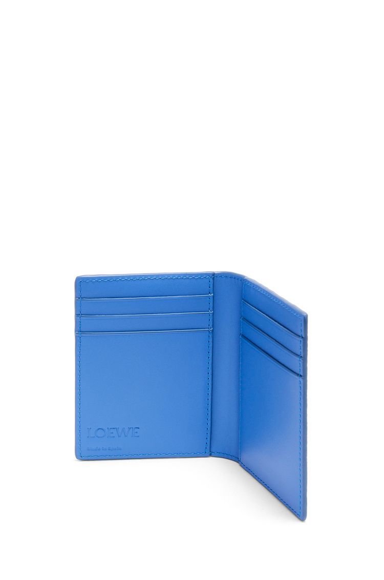 Bifold cardholder in soft grained calfskin