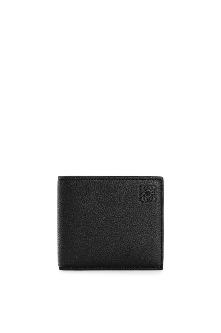 Bifold wallet in soft grained calfskin