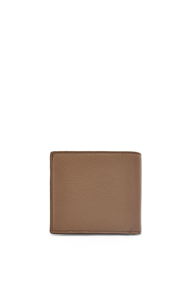 Bifold wallet in soft grained calfskin