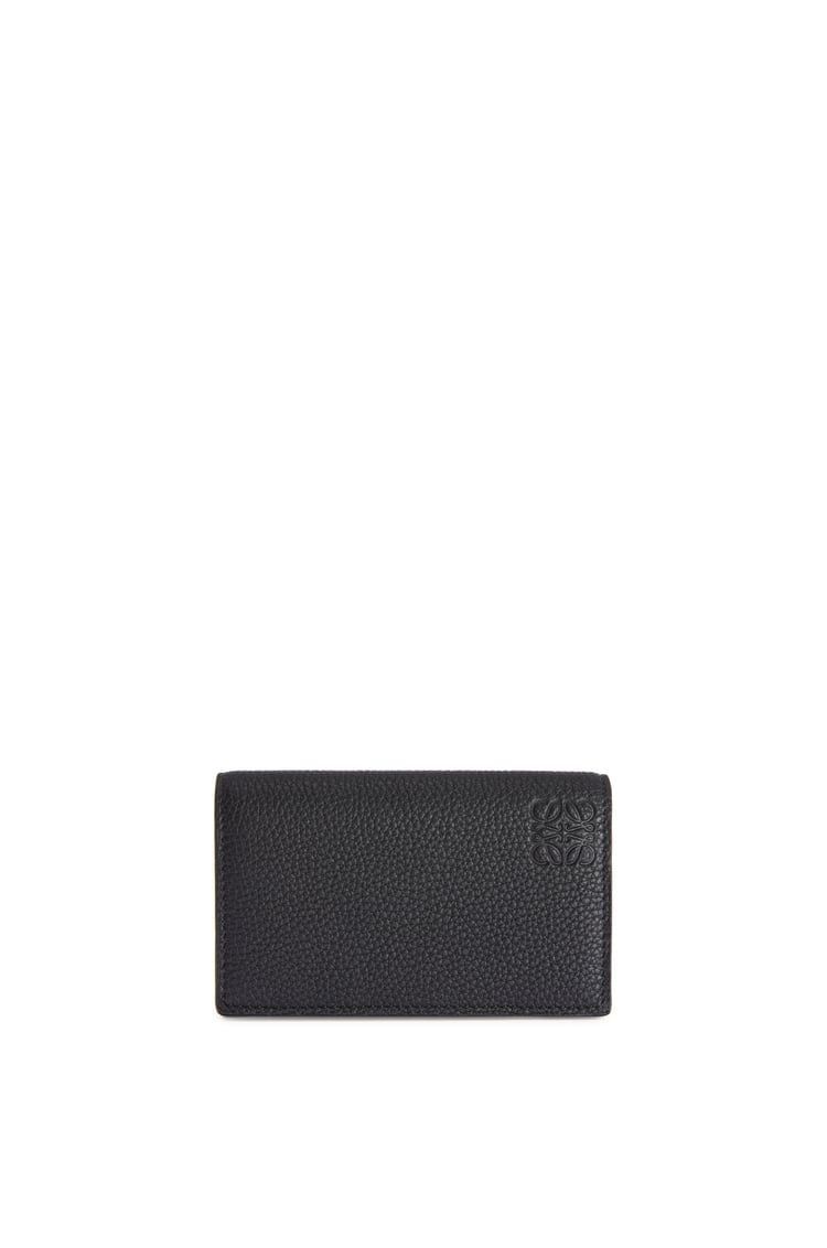 Business cardholder in soft grained calfskin