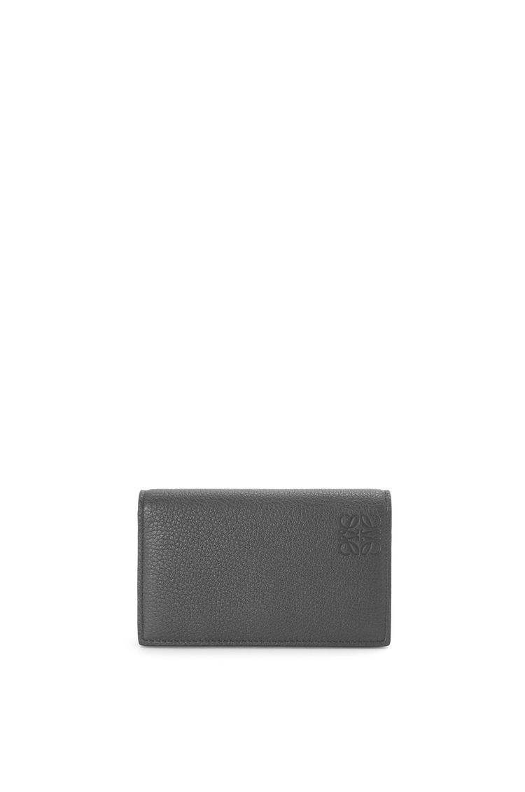 Business cardholder in soft grained calfskin