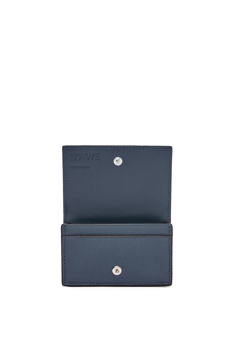 Business cardholder in soft grained calfskin