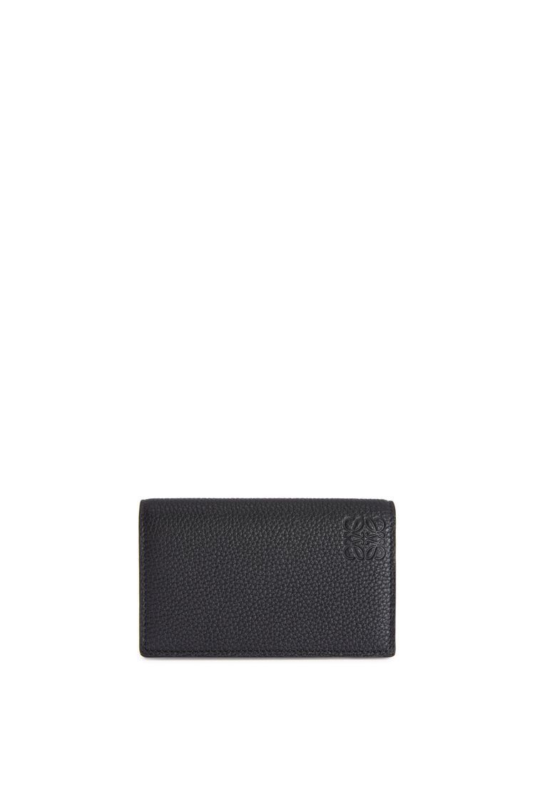 Business cardholder in soft grained calfskin