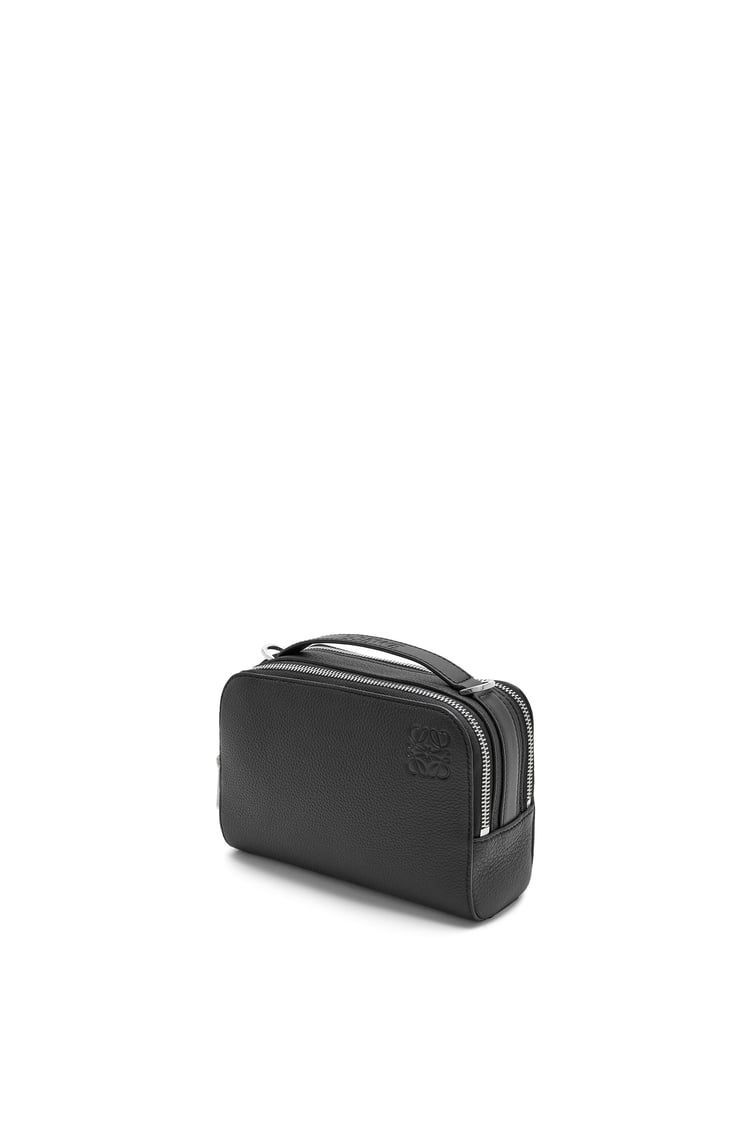 Mini Camera Crossbody bag in soft grained calfskin