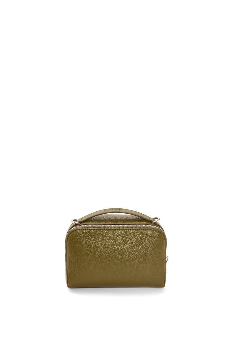 Mini Camera Crossbody bag in soft grained calfskin