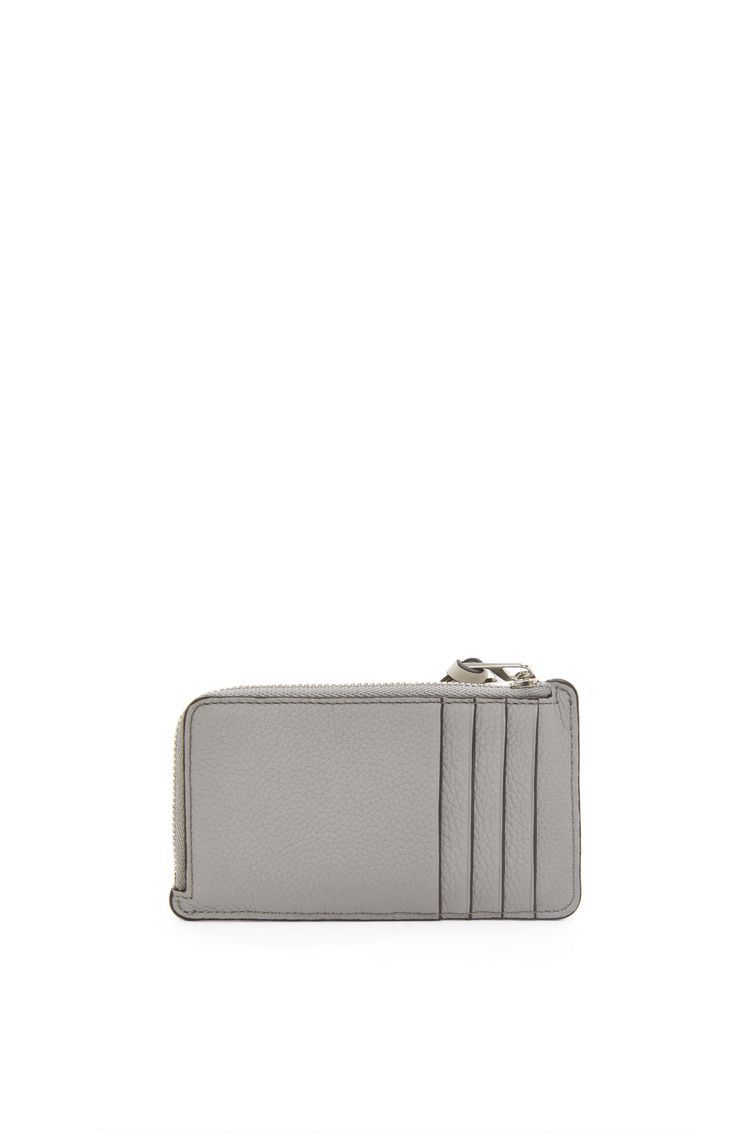 Coin cardholder in soft grained calfskin