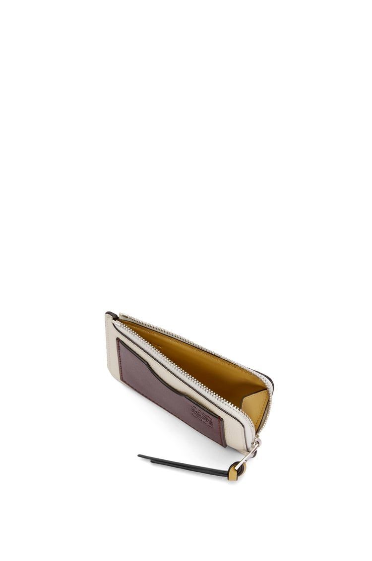 Coin cardholder in soft grained calfskin