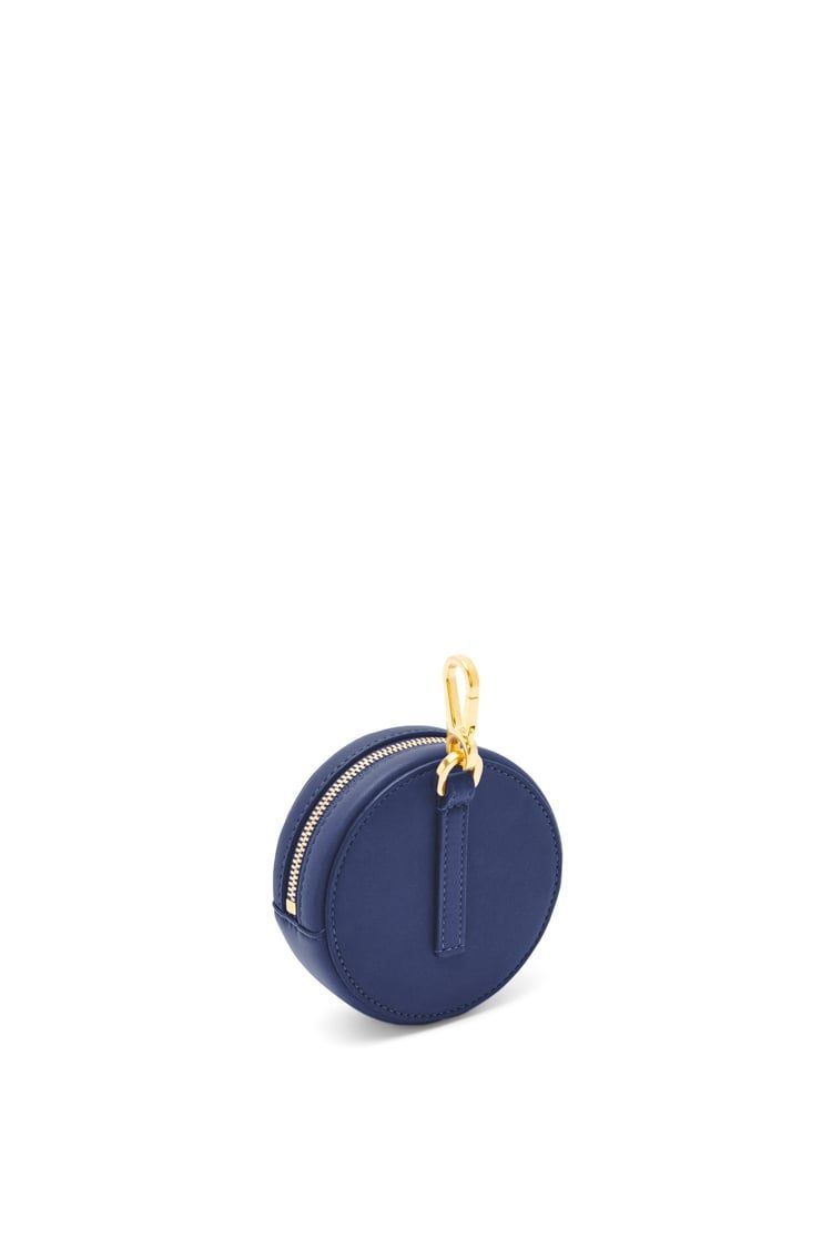Inflated Anagram cookie charm in silk calfskin