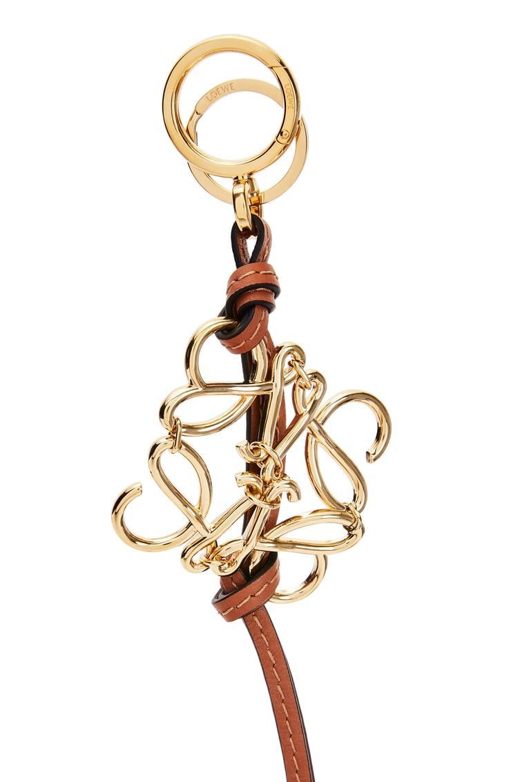 Anagram charm in calfskin