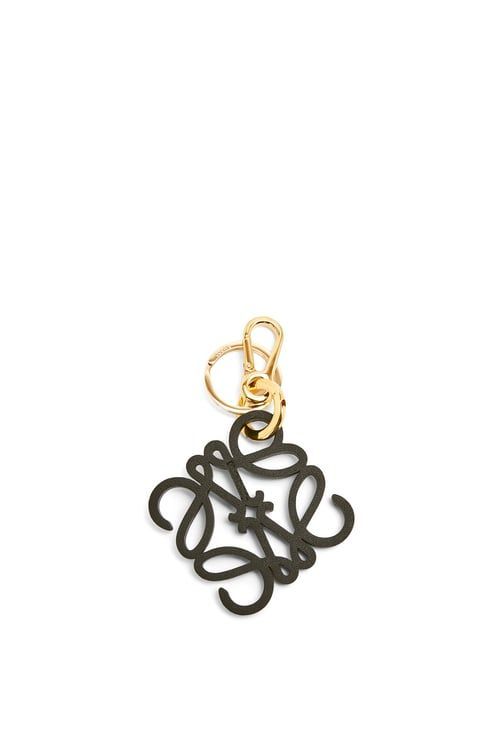 Anagram charm in calfskin