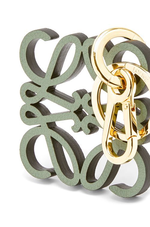 Anagram charm in calfskin