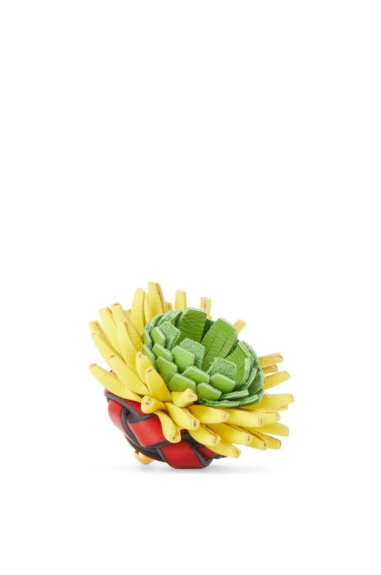 Cactus stud flower in classic calfskin