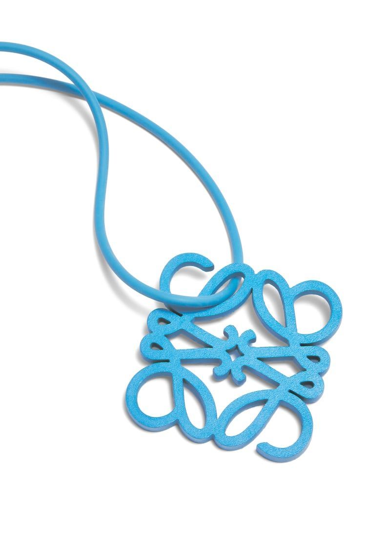 Anagram charm in classic calfskin