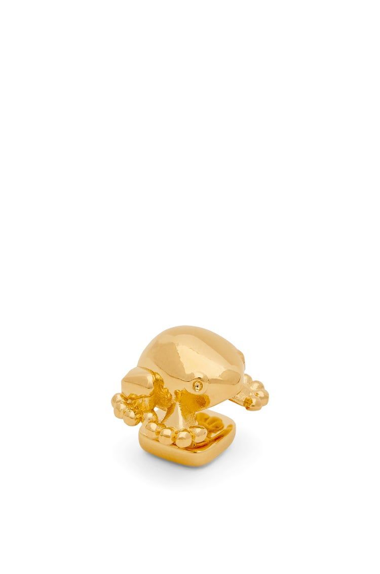 Frog pin in brass