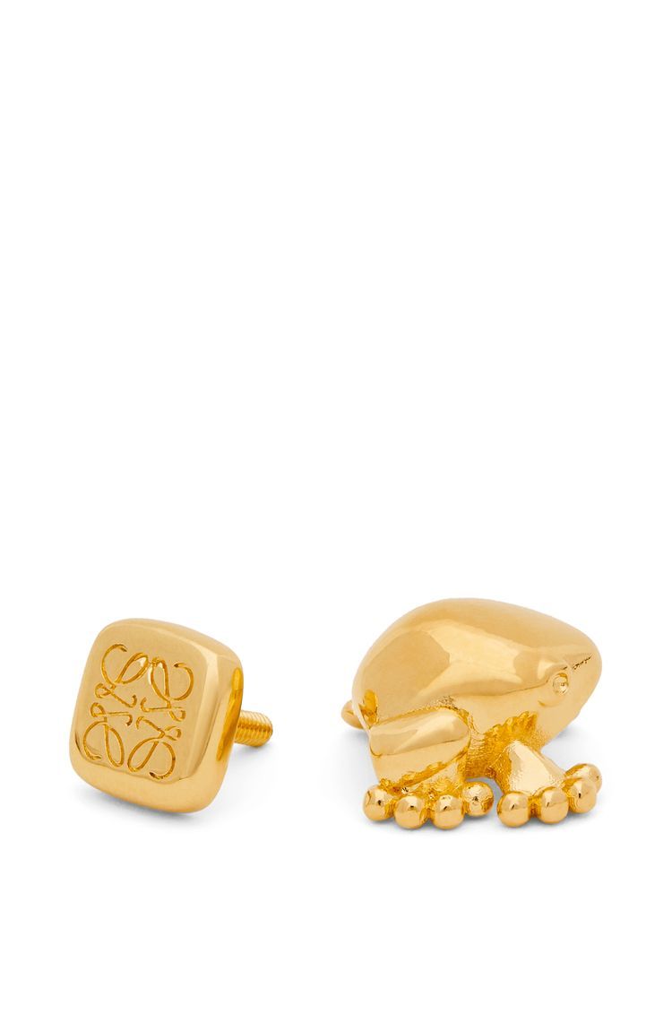 Frog pin in brass