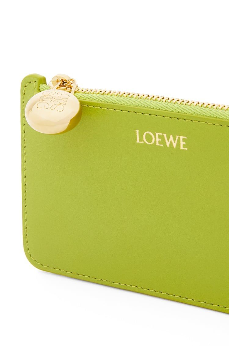Pebble coin cardholder in shiny nappa calfskin