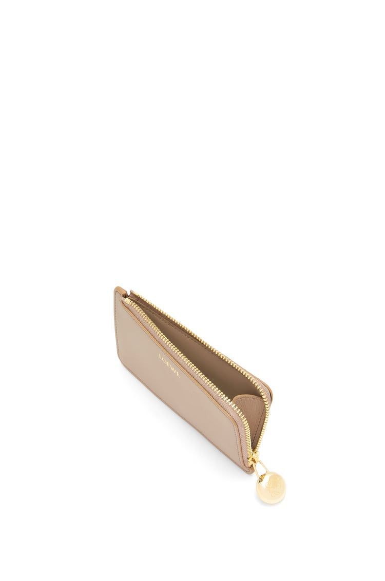 Pebble coin cardholder in shiny nappa calfskin