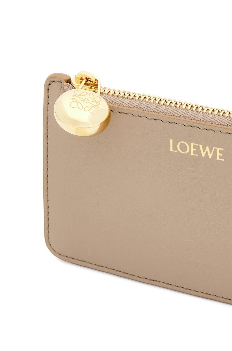 Pebble coin cardholder in shiny nappa calfskin