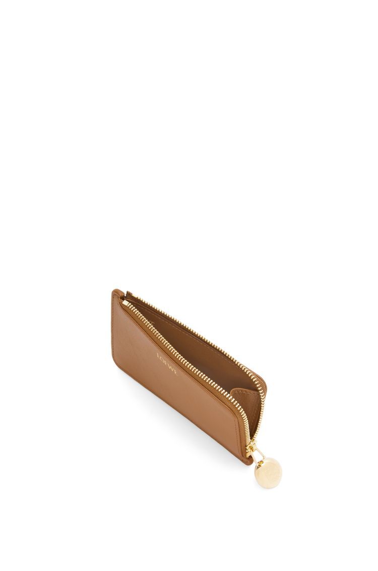 Pebble coin cardholder in shiny nappa calfskin