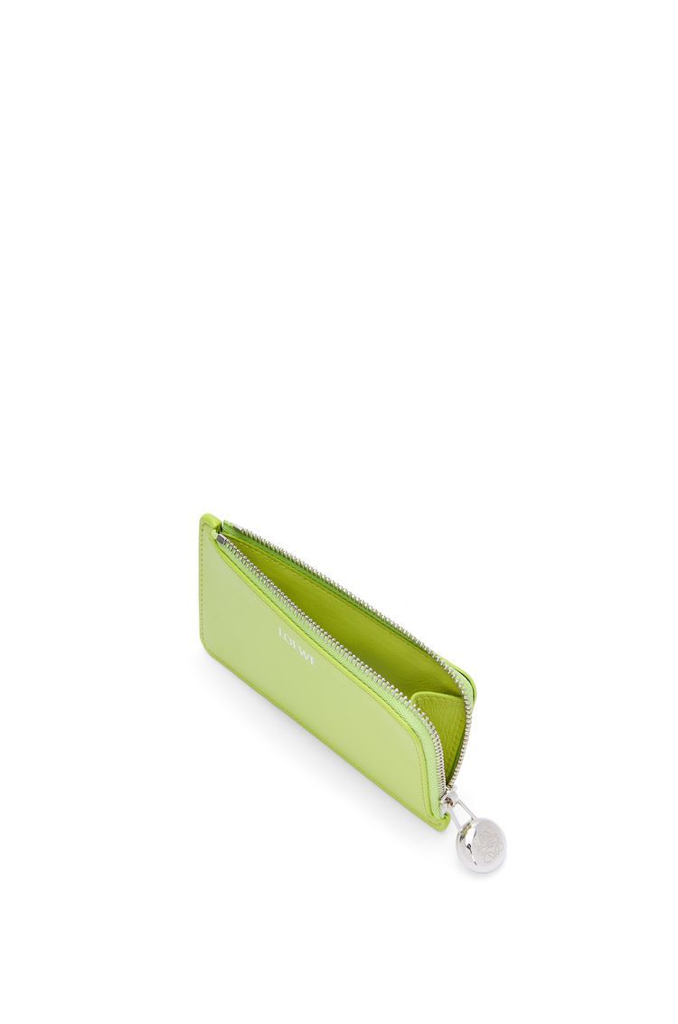 Pebble coin cardholder in shiny nappa calfskin