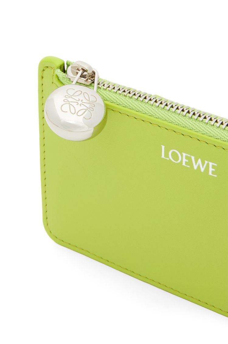 Pebble coin cardholder in shiny nappa calfskin