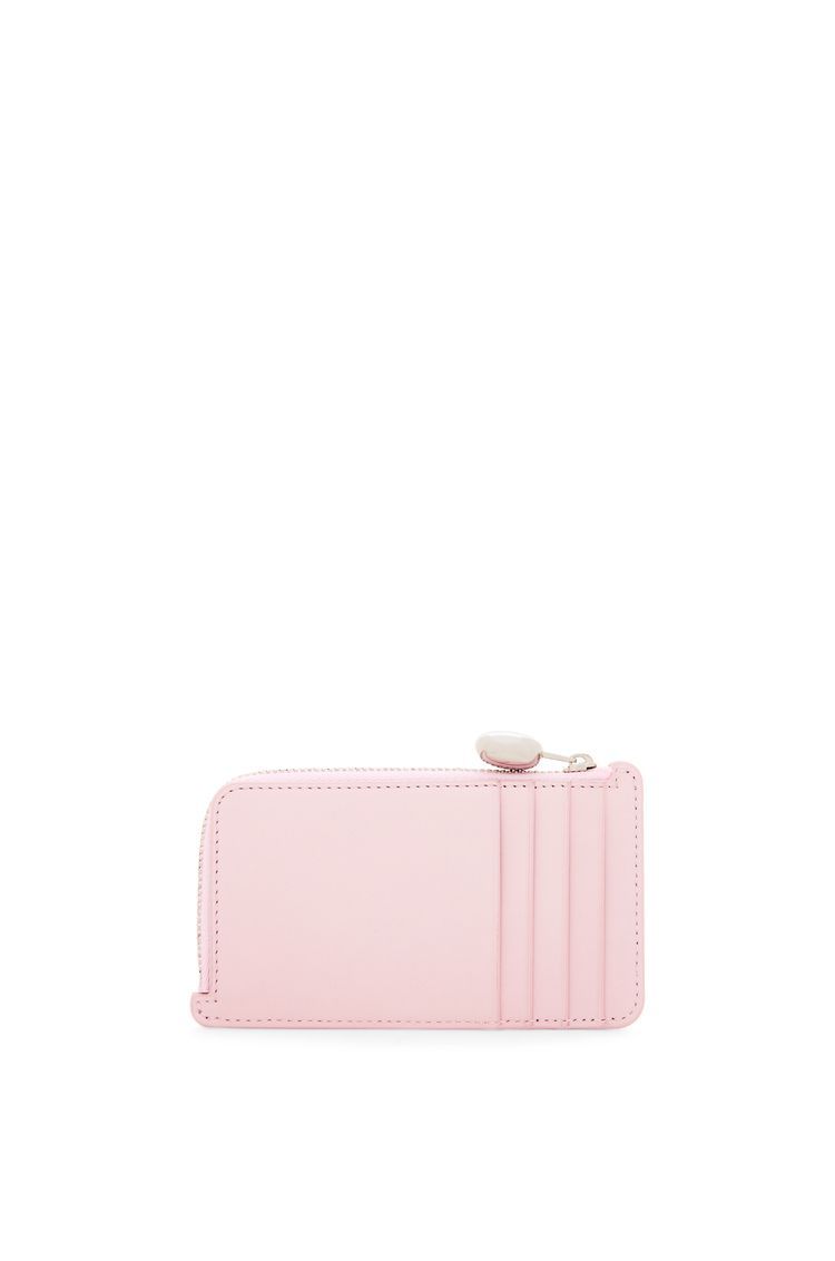 Pebble coin cardholder in shiny nappa calfskin