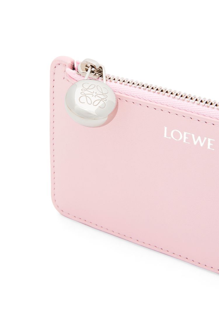 Pebble coin cardholder in shiny nappa calfskin