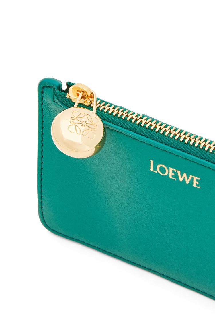 Pebble coin cardholder in shiny nappa calfskin
