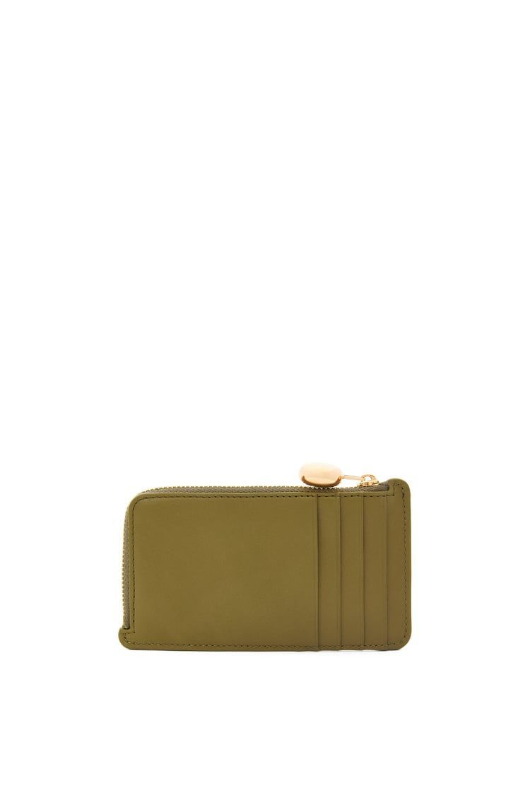 Pebble coin cardholder in shiny nappa calfskin