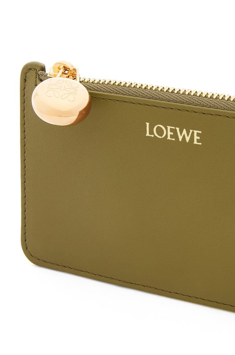Pebble coin cardholder in shiny nappa calfskin