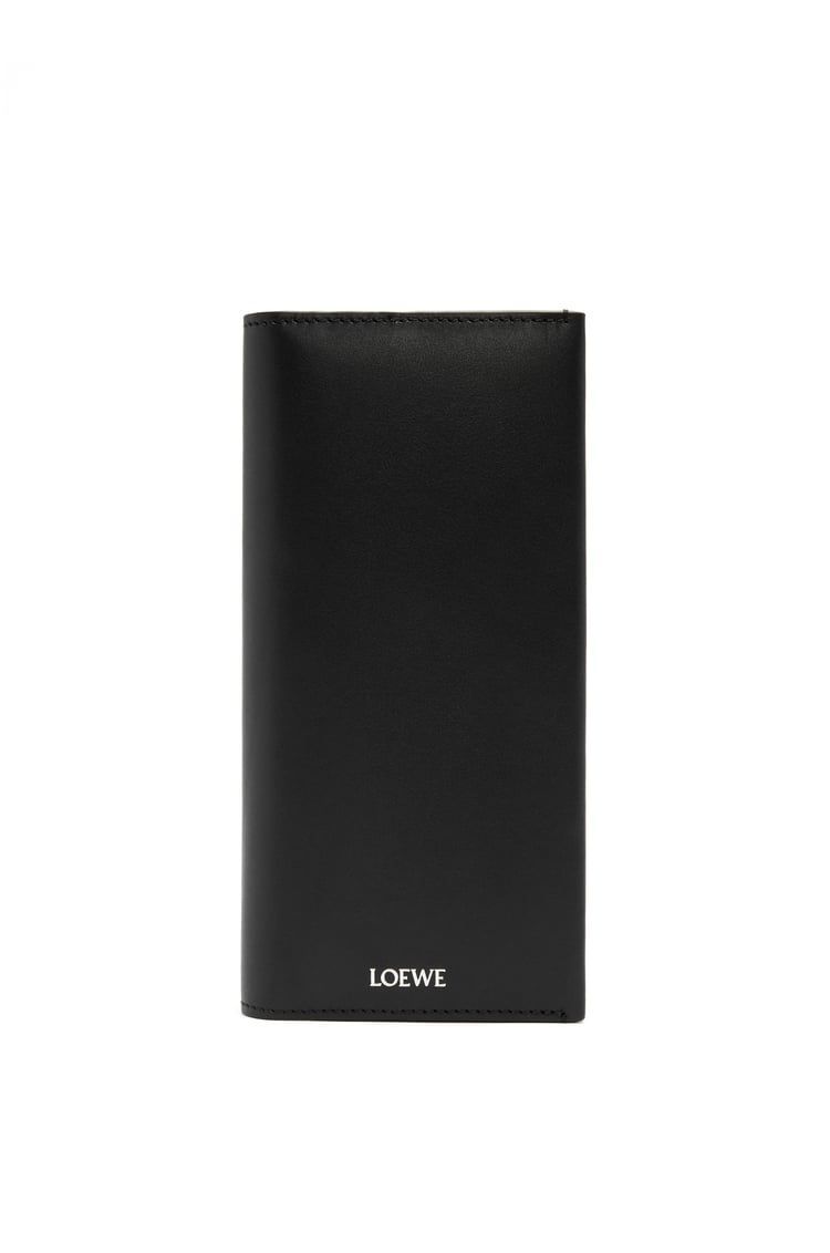 Long wallet in shiny nappa calfskin