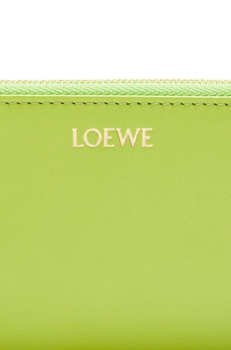 Knot coin cardholder in shiny nappa calfskin