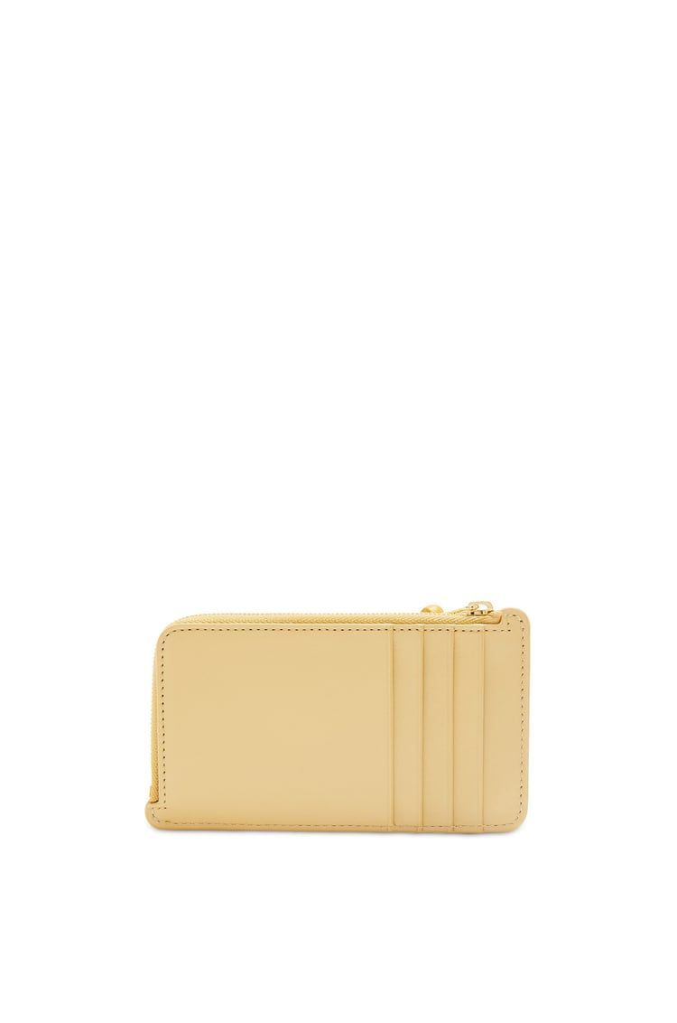 Knot coin cardholder in shiny nappa calfskin
