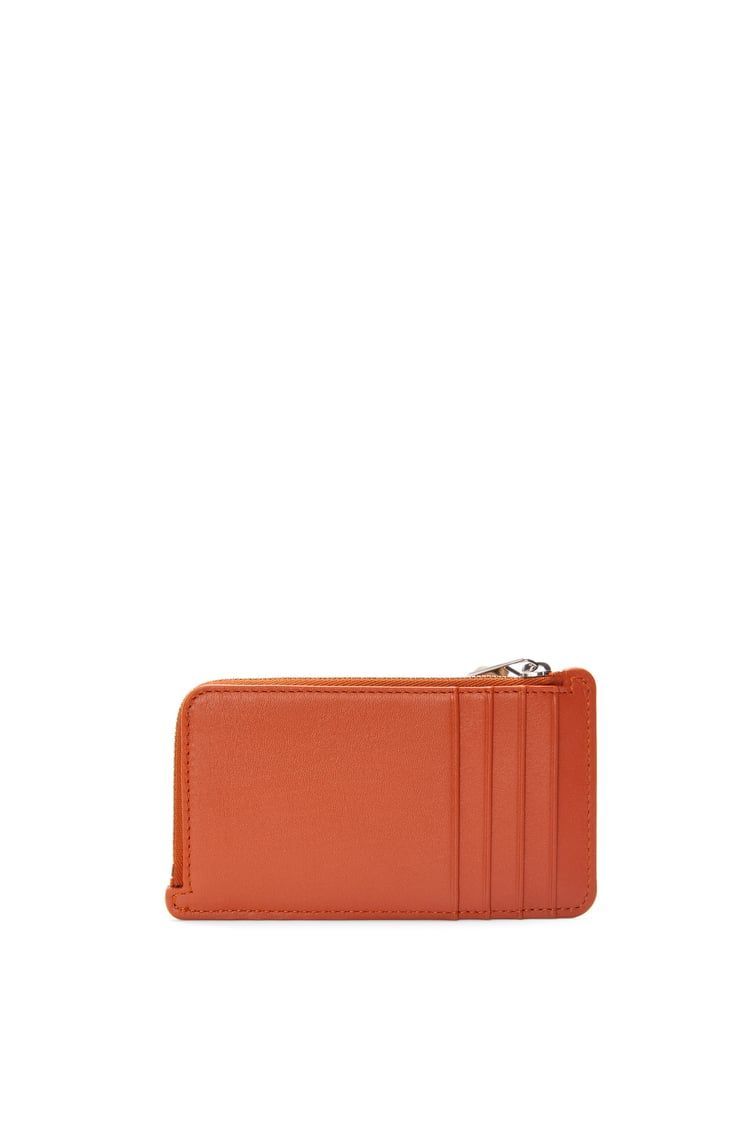Knot coin cardholder in shiny nappa calfskin