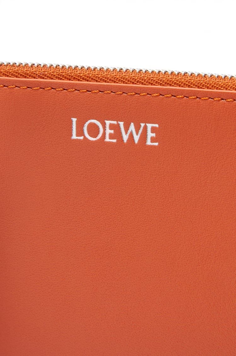 Knot coin cardholder in shiny nappa calfskin