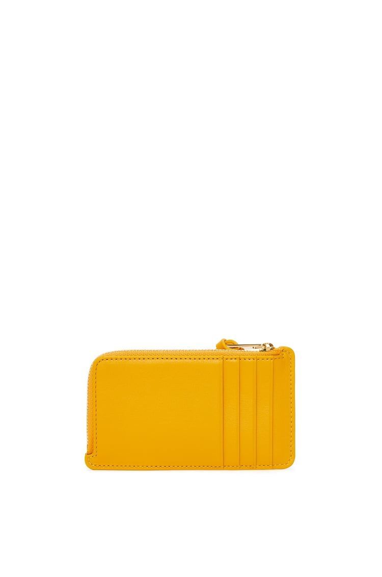 Embossed LOEWE coin cardholder in shiny nappa calfskin