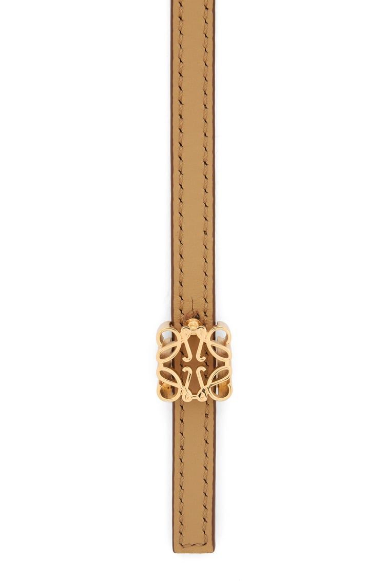 Reversible Anagram cube belt in smooth calfskin