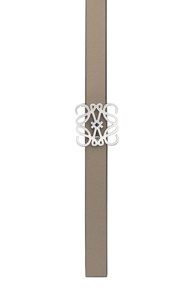Reversible Anagram belt in smooth calfskin