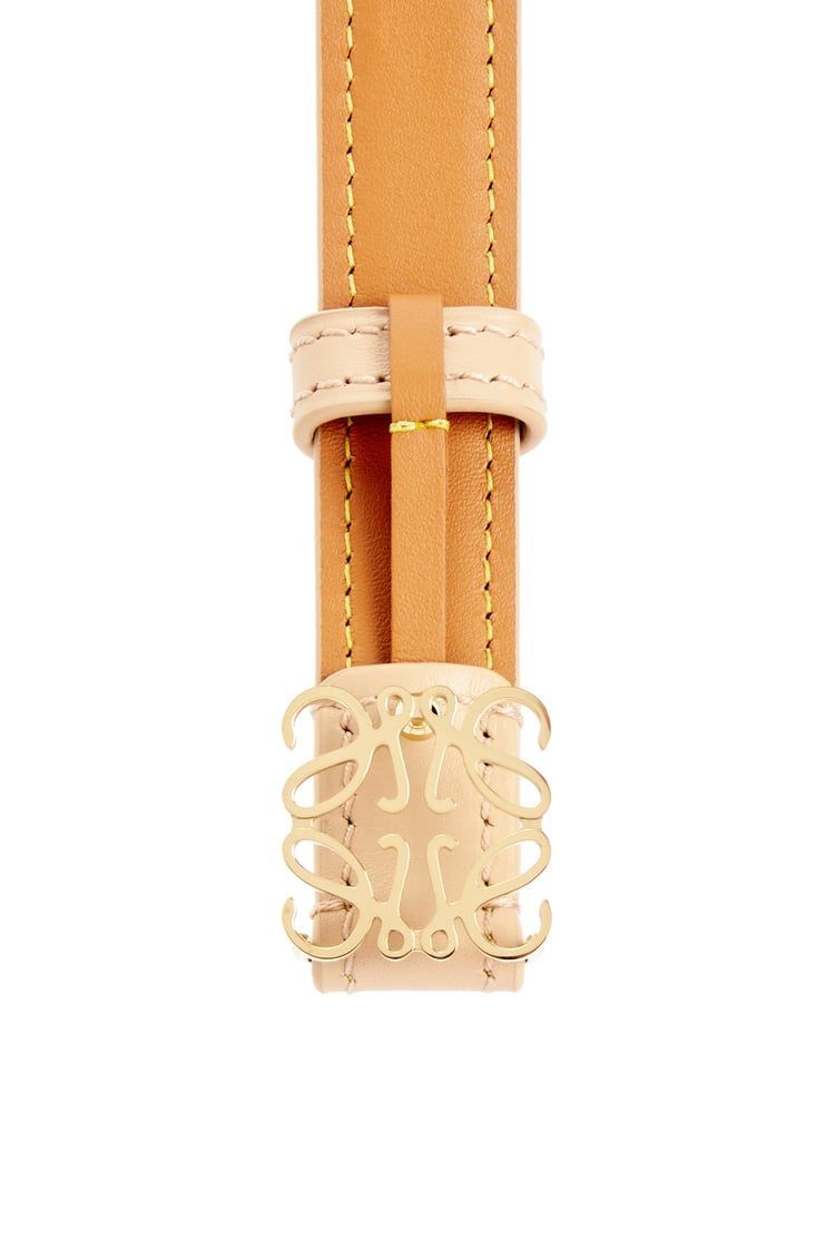 Goya Anagram belt in smooth calfskin
