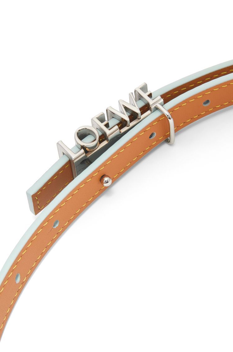 LOEWE graphic belt in classic calfskin