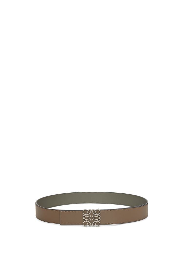 Reversible Anagram belt in smooth calfskin
