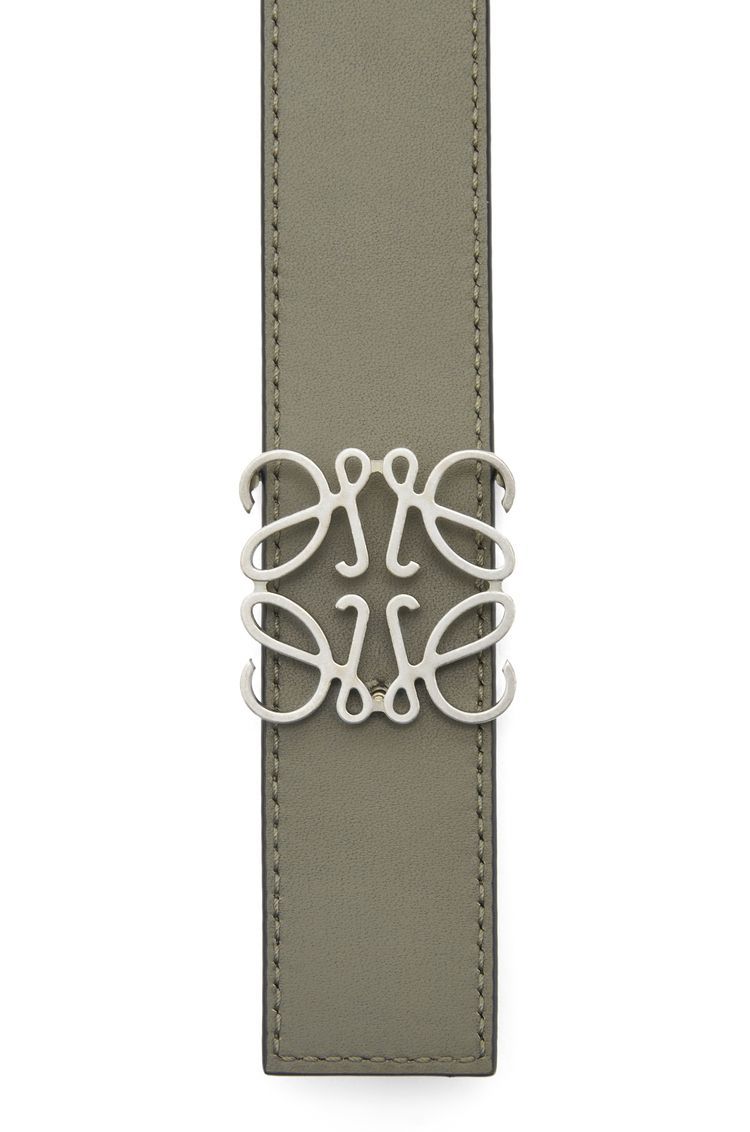 Reversible Anagram belt in smooth calfskin
