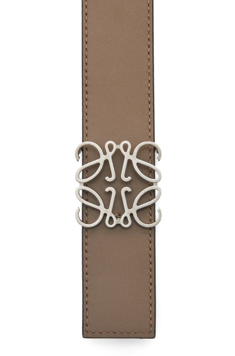 Reversible Anagram belt in smooth calfskin