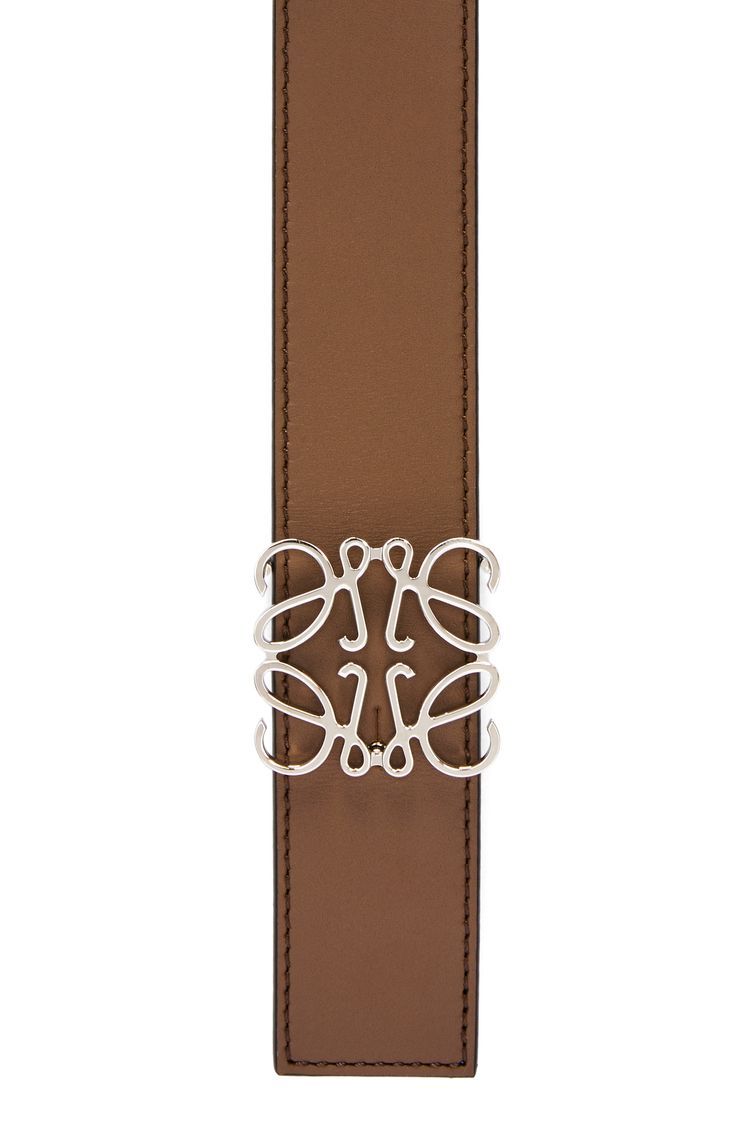 Reversible Anagram belt in smooth calfskin