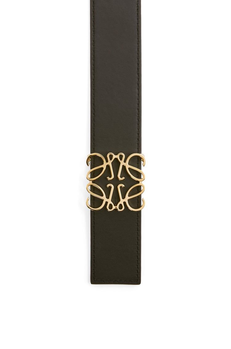 Reversible Anagram belt in smooth calfskin