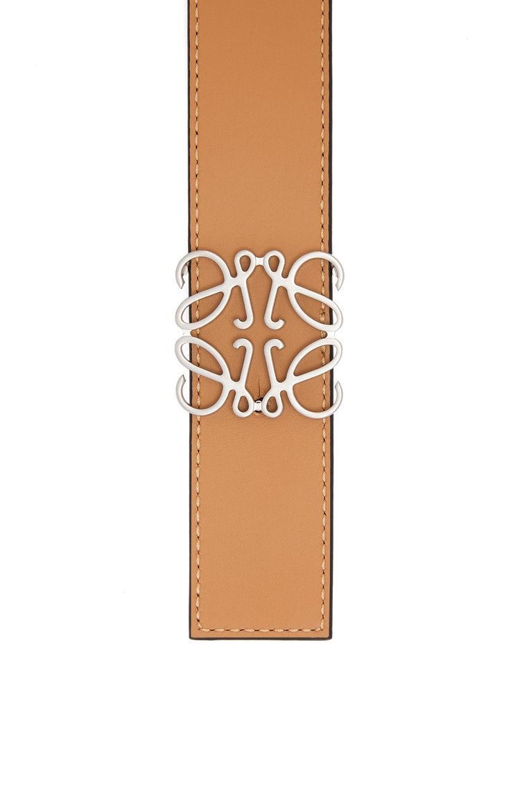 Reversible Anagram belt in smooth calfskin