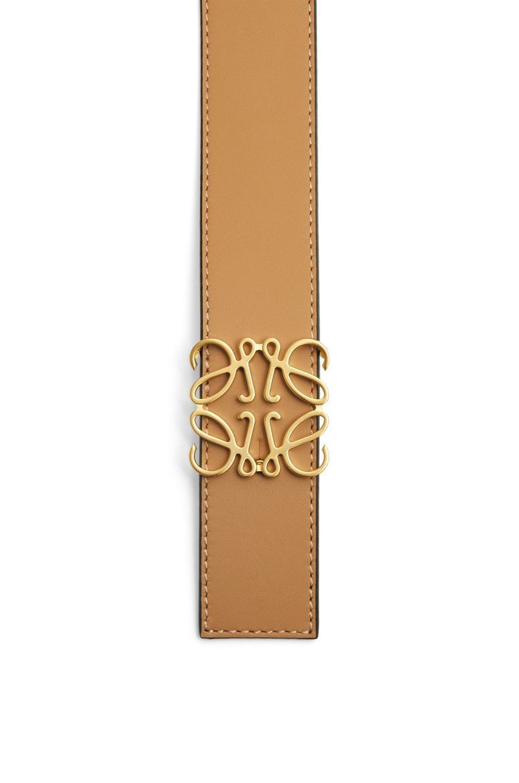 Reversible Anagram belt in smooth calfskin