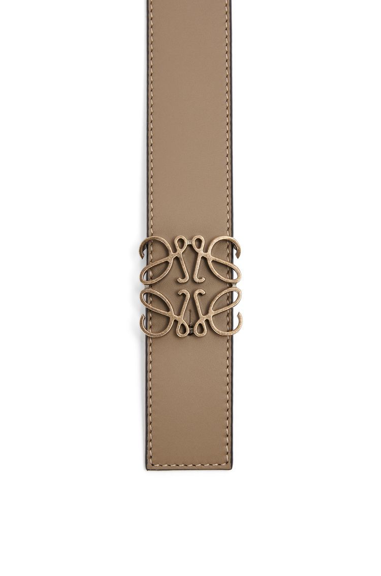 Reversible Anagram belt in smooth calfskin